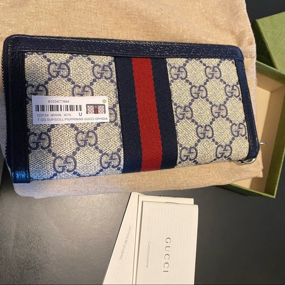 ❤️SOLD❤️ Gucci Ophidia GG medium tote & matching zip wallet - Picture 11 of 16